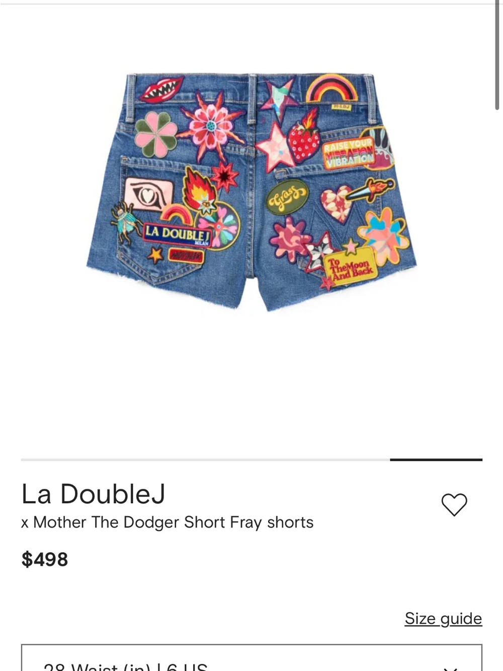 MOTHER the Dodger Short Fray Shorts